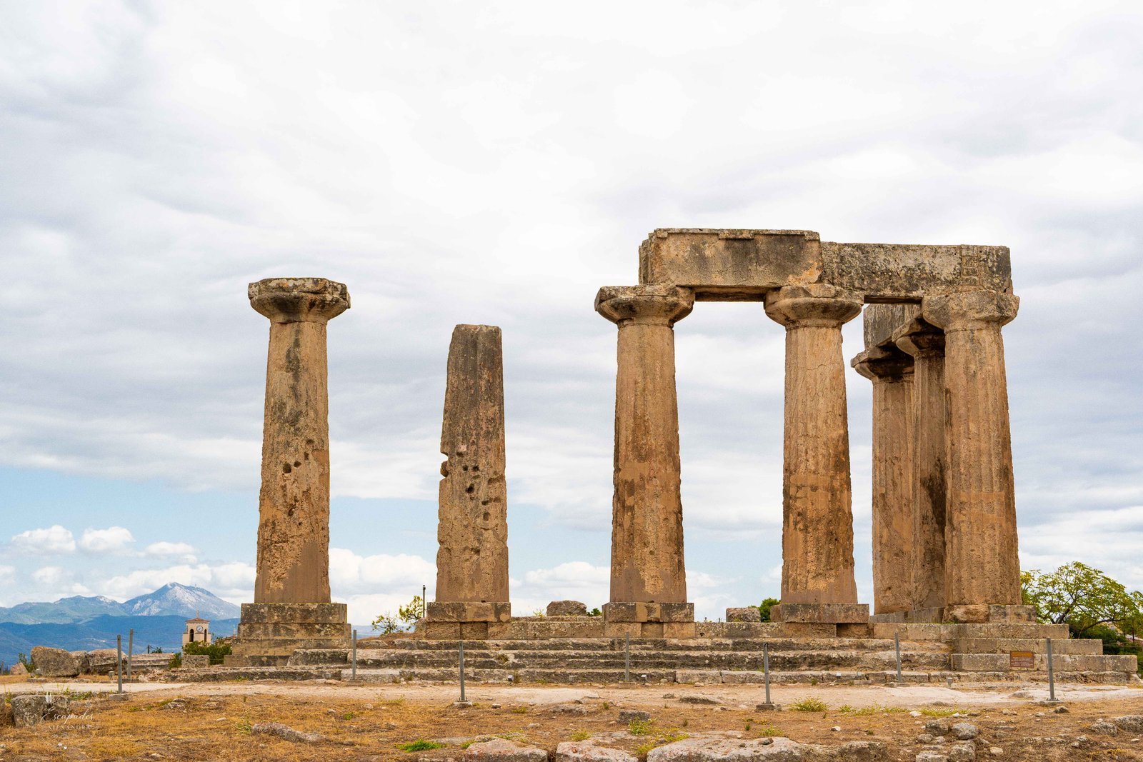 Le temple d'Apollon