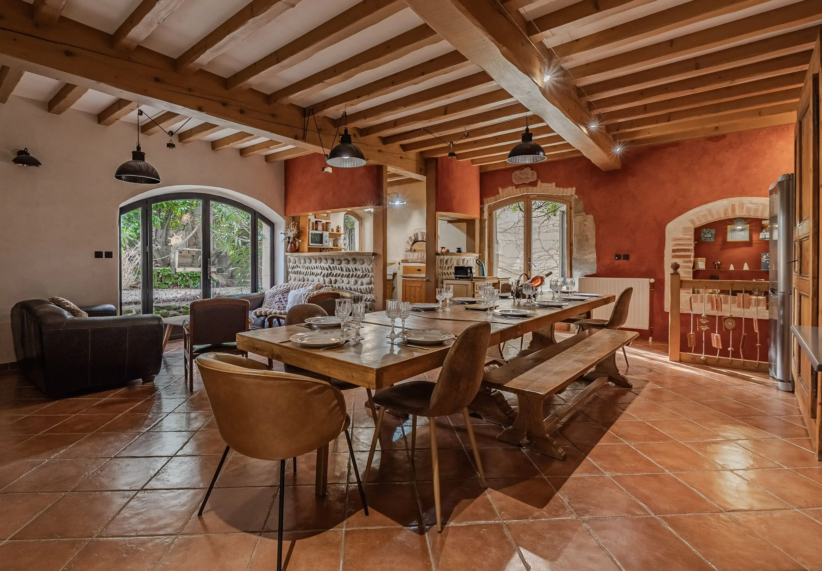 Photographie immobilière gîte Le Tinal en Drôme